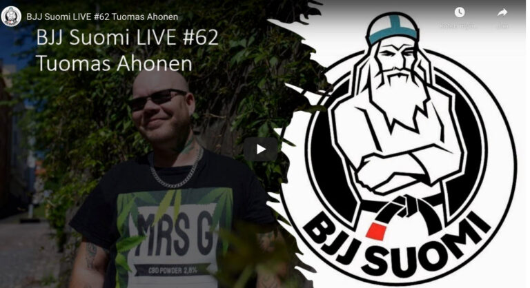 BJJ suomi live Tuomas Ahonen