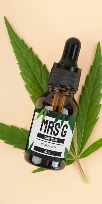 Isolaattiöljy CBD-öljy Mrs Greengrass