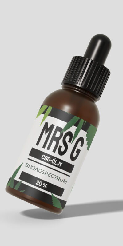 CBG öljy 20% CBD öljyt Mrs Greengrass